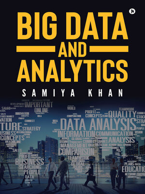 cover image of Big Data and Analytics